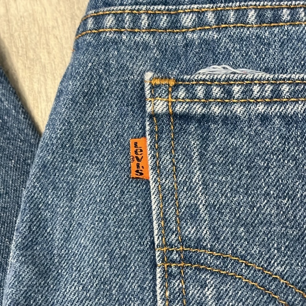 Vintage Orange Tab Levi’s Size 38 - Picture 2 of 12
